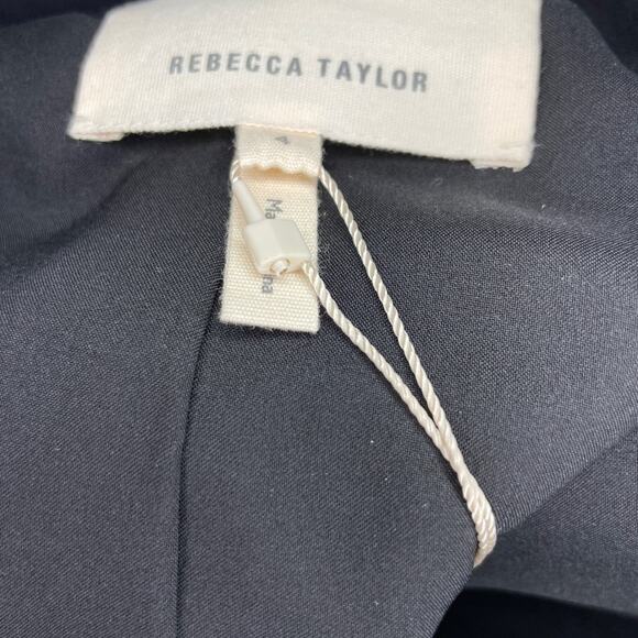 Rebecca Taylor Ava Jacket Black size 4 - Picture 4 of 8